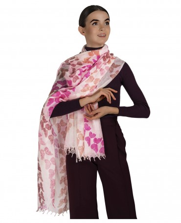 Палантин Унисекс HAND.W40-PAPILLON/ROSE